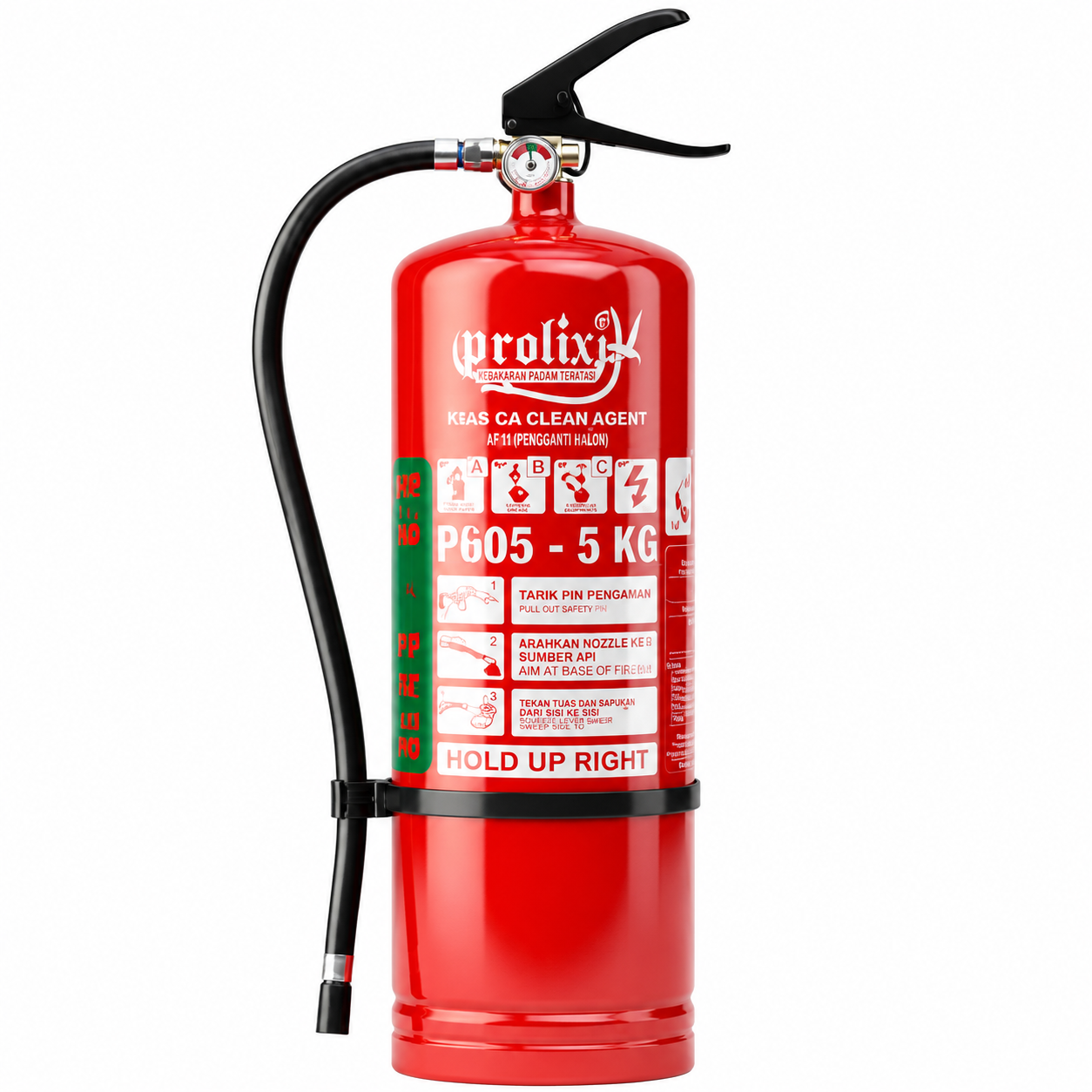 Prolix Fire Gas CA Clean Agent-5kg (salin) 1 Prolix Fire Gas CA Clean Agent-5kg (salin)